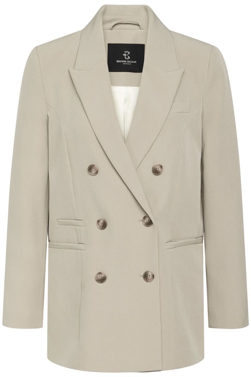 Bruuns Bazaar - Blazer - RubySus Jolo Blazer - Warm Grey