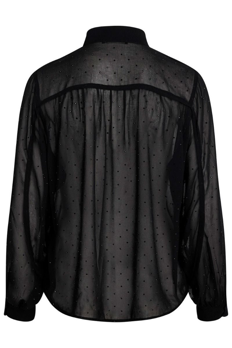 Bruuns Bazaar - Bluse - Impatiens Magdalia Shirt - Black