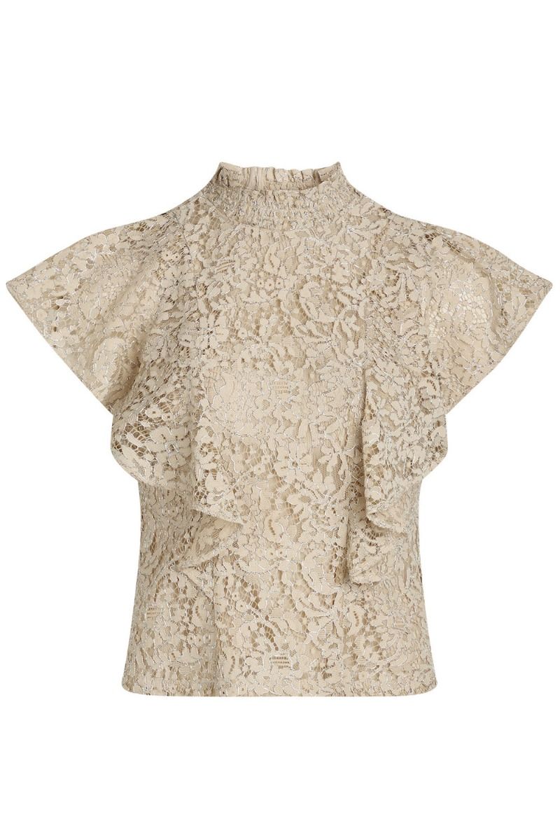 Bruuns Bazaar - Bluse - Verbenia - Creme