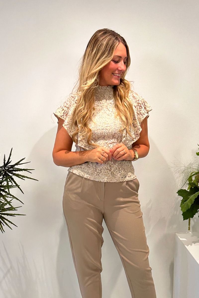Bruuns Bazaar - Bluse - Verbenia - Creme