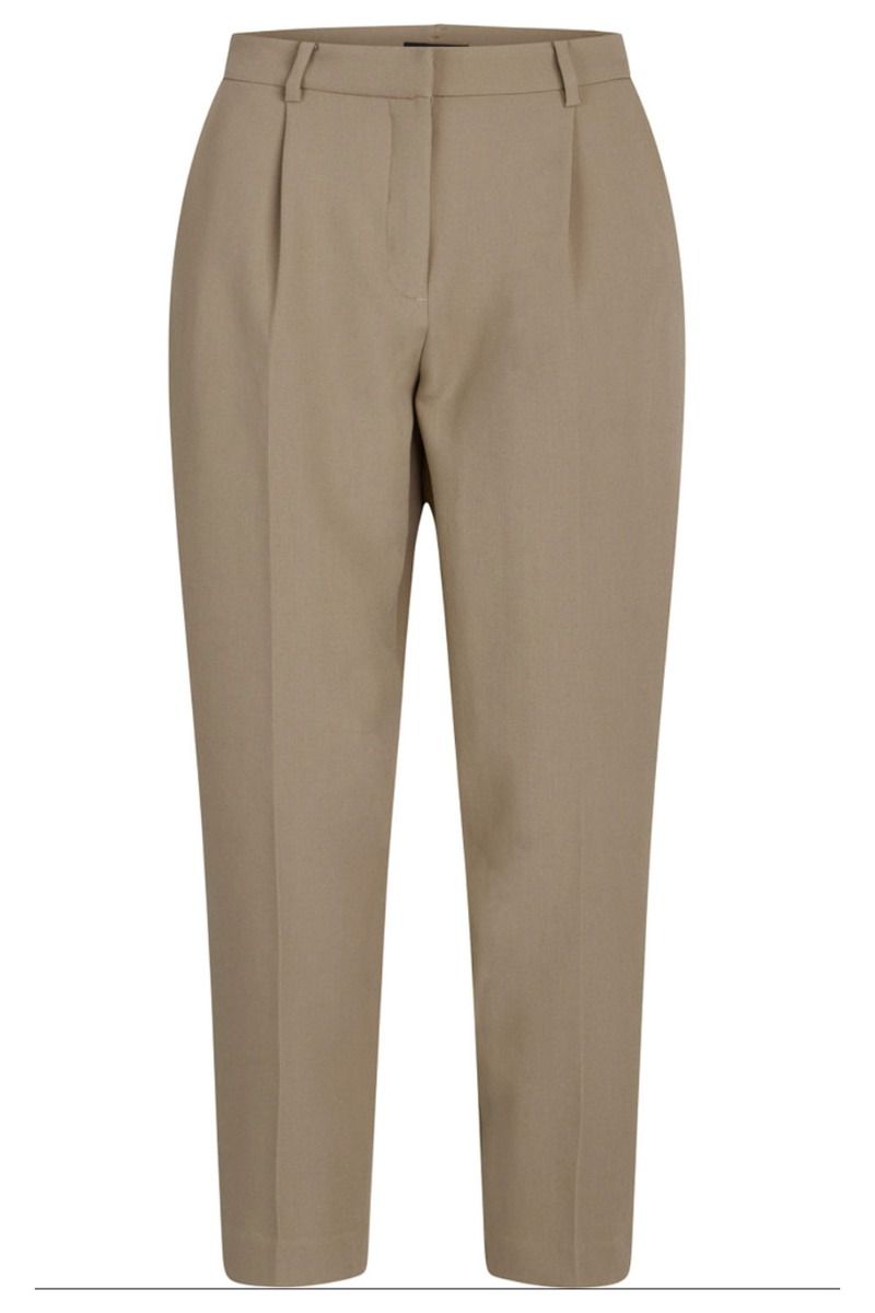 Bruuns Bazaar - Bukser - CindySus Dagny - Roasted Grey Khaki