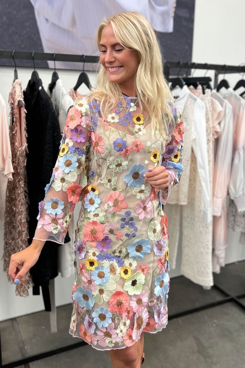 Bruuns Bazaar - Kjole - Cardamine BBKeira Dress - Multi Flower