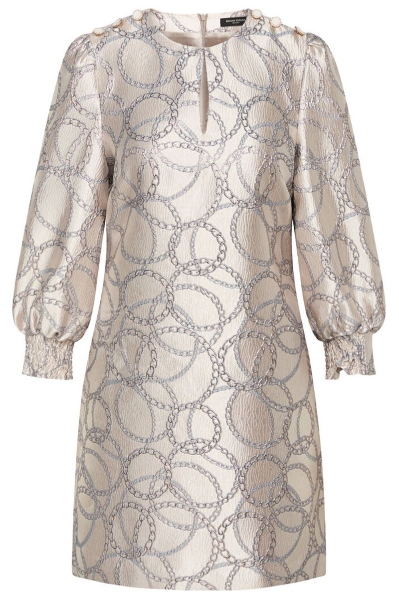 Bruuns Bazaar - Kjole - Dindle Kela Dress - Beige Chain