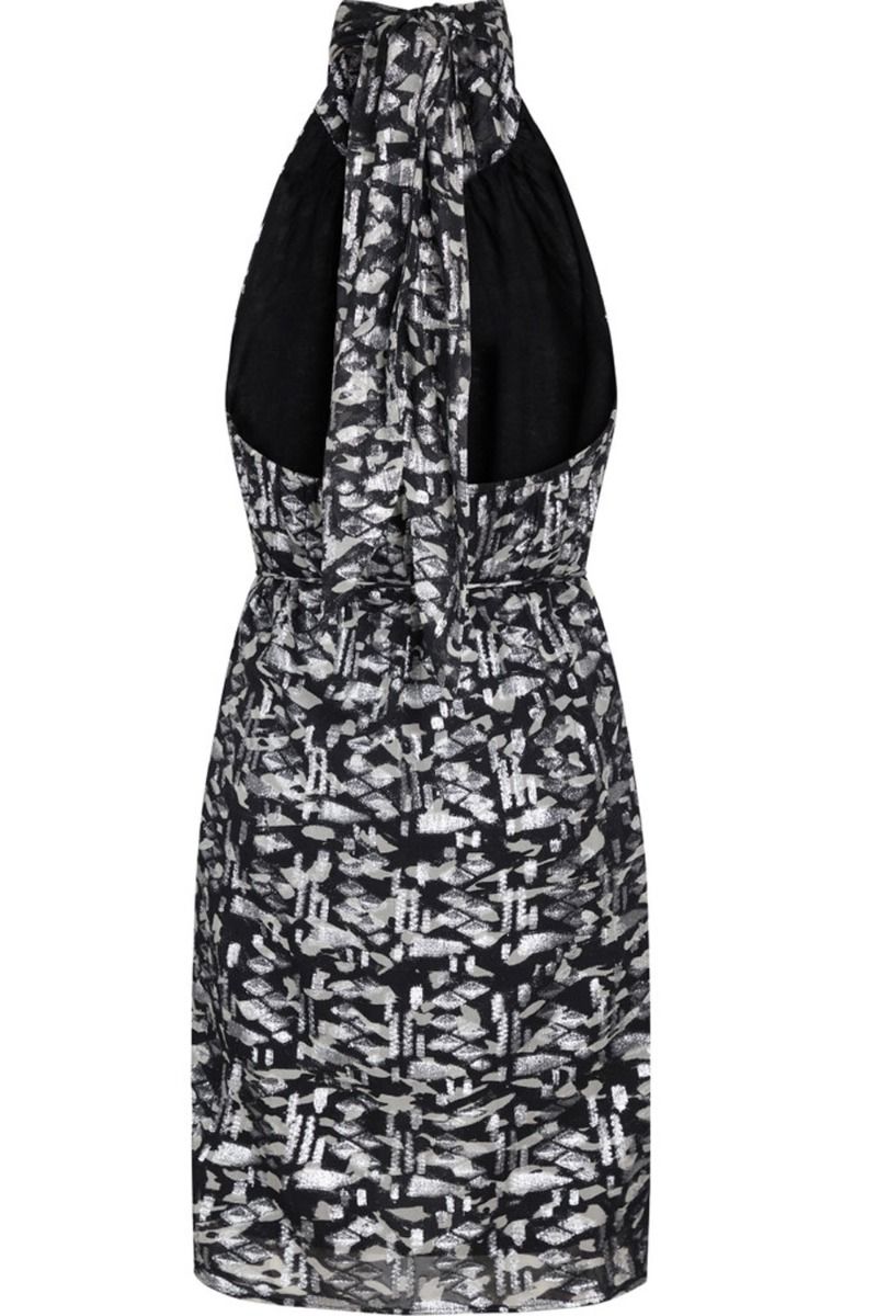 Bruuns Bazaar - Kjole - Geranium Fifi - Black Print