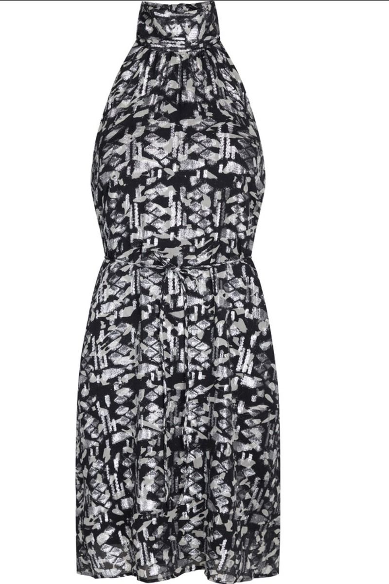 Bruuns Bazaar - Kjole - Geranium Fifi - Black Print