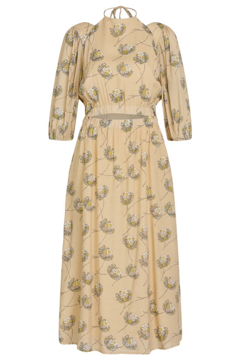 Bruuns Bazaar - Kjole - Oleander Adria Dress - Flower Sand