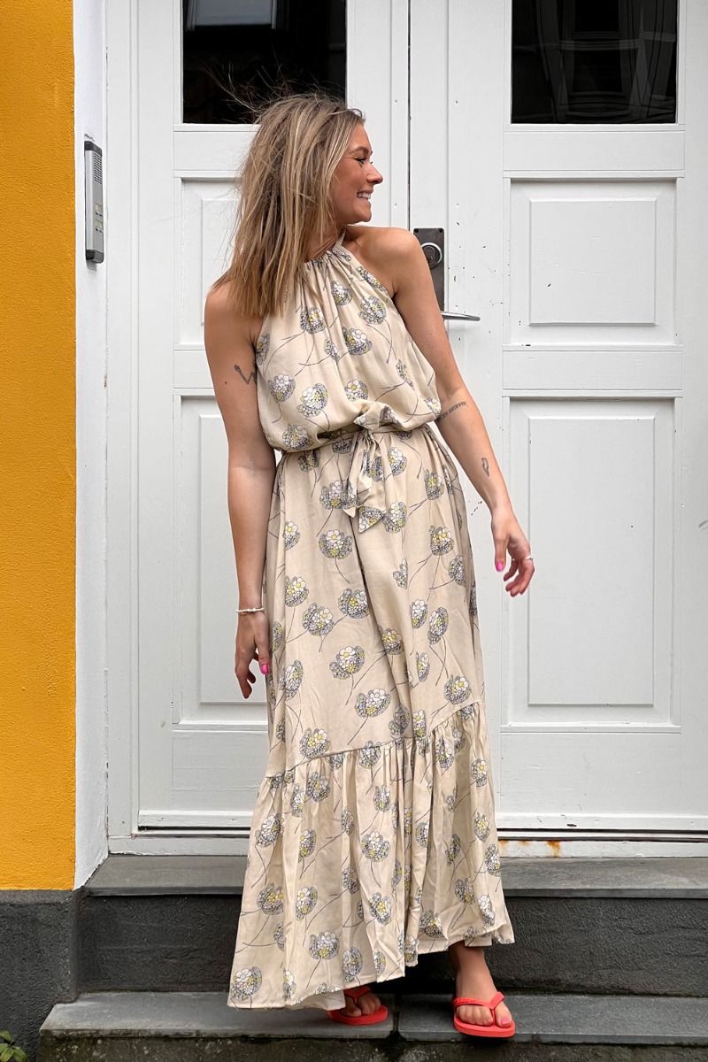 Bruuns Bazaar - Kjole - Oleander Brunda Dress - Flower Sand