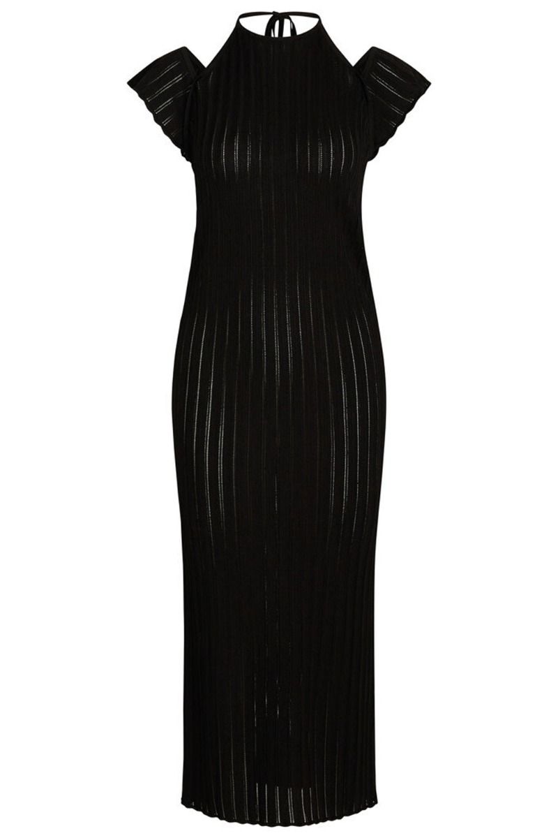 Bruuns Bazaar - Kjole - River Gyrita Knit Dress - Black