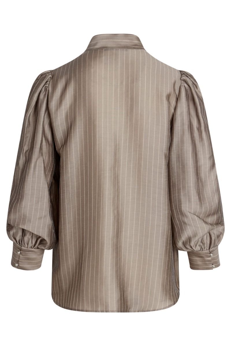 Bruuns Bazaar - Skjorte - Calendula Lene Shirt - Otter