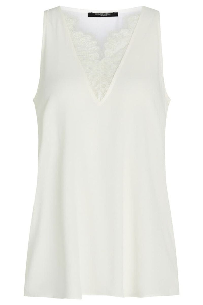 Bruuns Bazaar - Top - Lilli Karlie Top - Snow White
