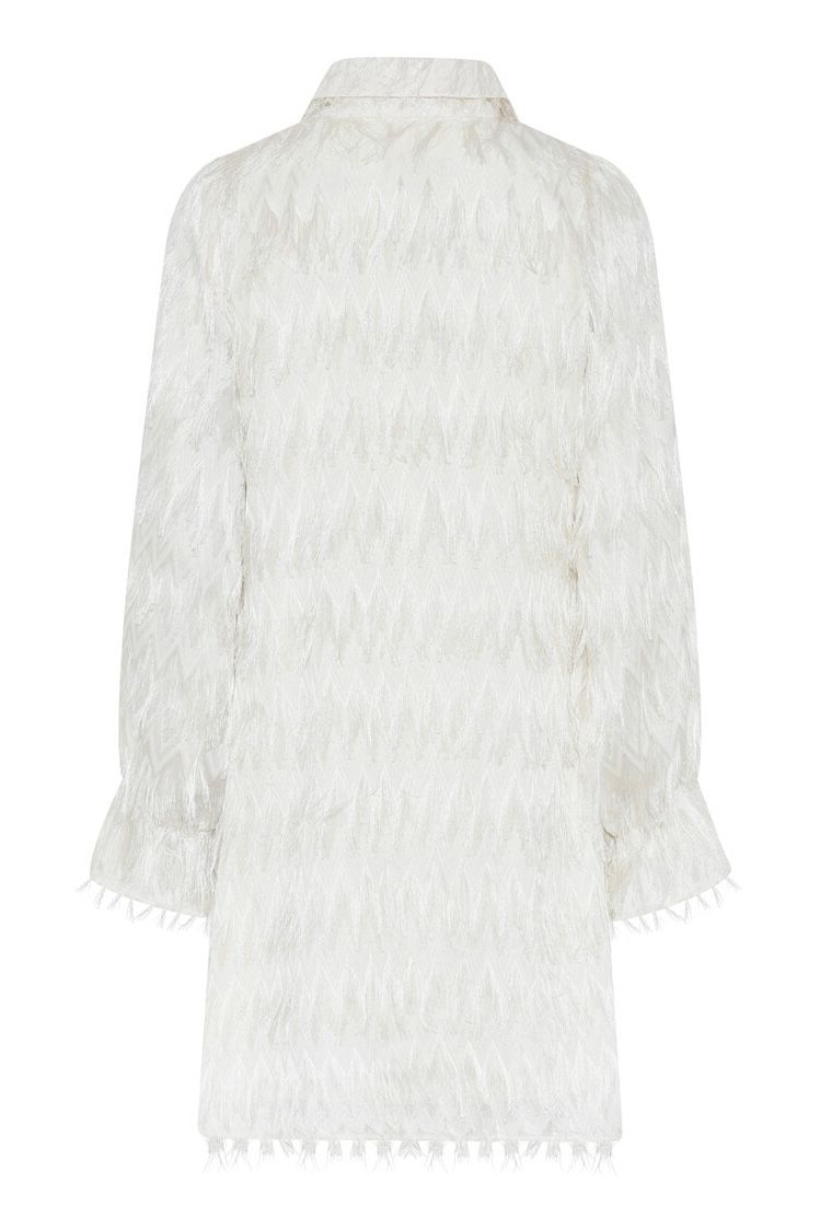 Bruuns Bazaar - Kjole - FrillyBBArmade Dress - Snow White