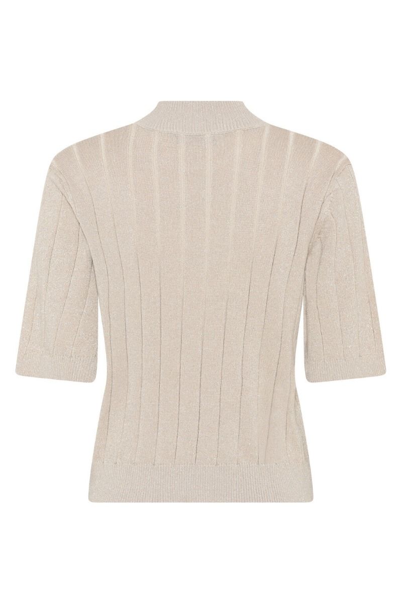 Bruuns Bazaar - Strik - Women AnemonesBBGlady Knit - Sand With Lurex