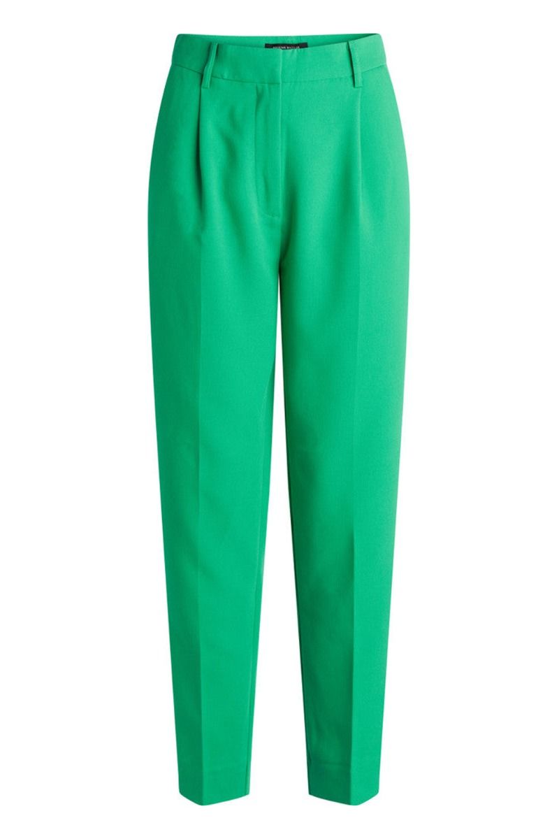 Bruuns Bazaar - Bukser - CindySus Ciry Pants - Bright Green