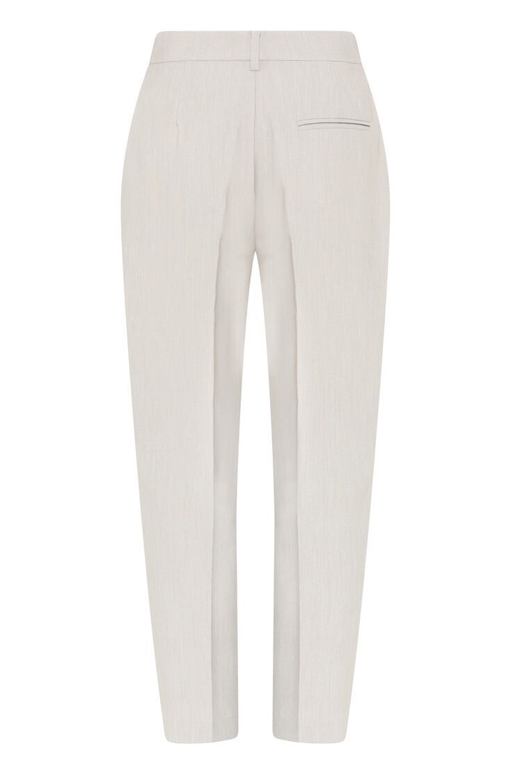 Bruuns Bazaar - Bukser - CindySusBBDagny Pants - Silver Cloud Melange (2-4 ekstra hverdages levering)