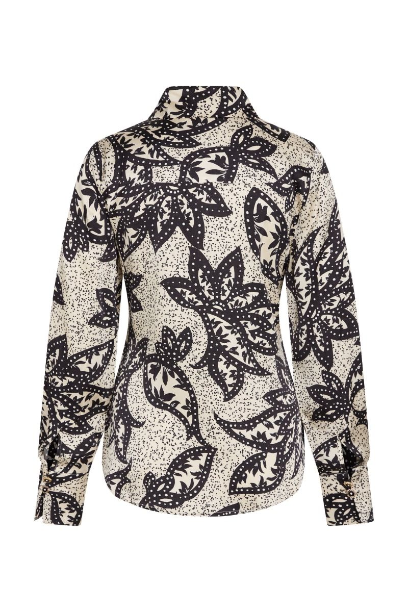 Bruuns Bazaar - Skjorte - Women FloretBBElas Shirt - Sand Print