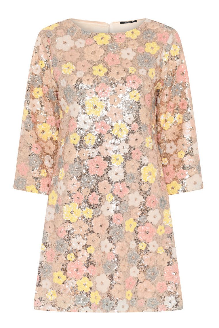 Bruuns Bazaar - Kjole - Women AlternifoliusBBKeiran Dress - Multi Flower Sequins
