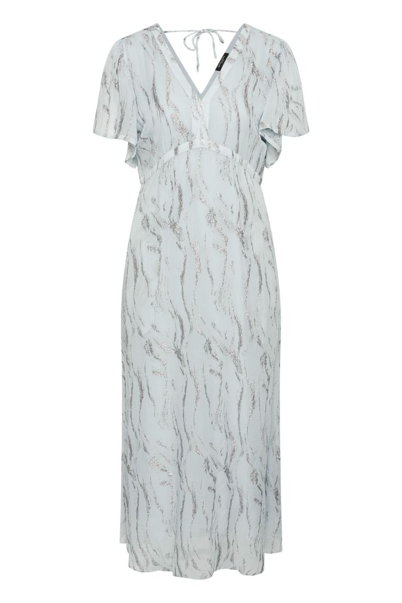 Bruuns Bazaar - Kjole - OdiaBBMajly dress - Summer Sky