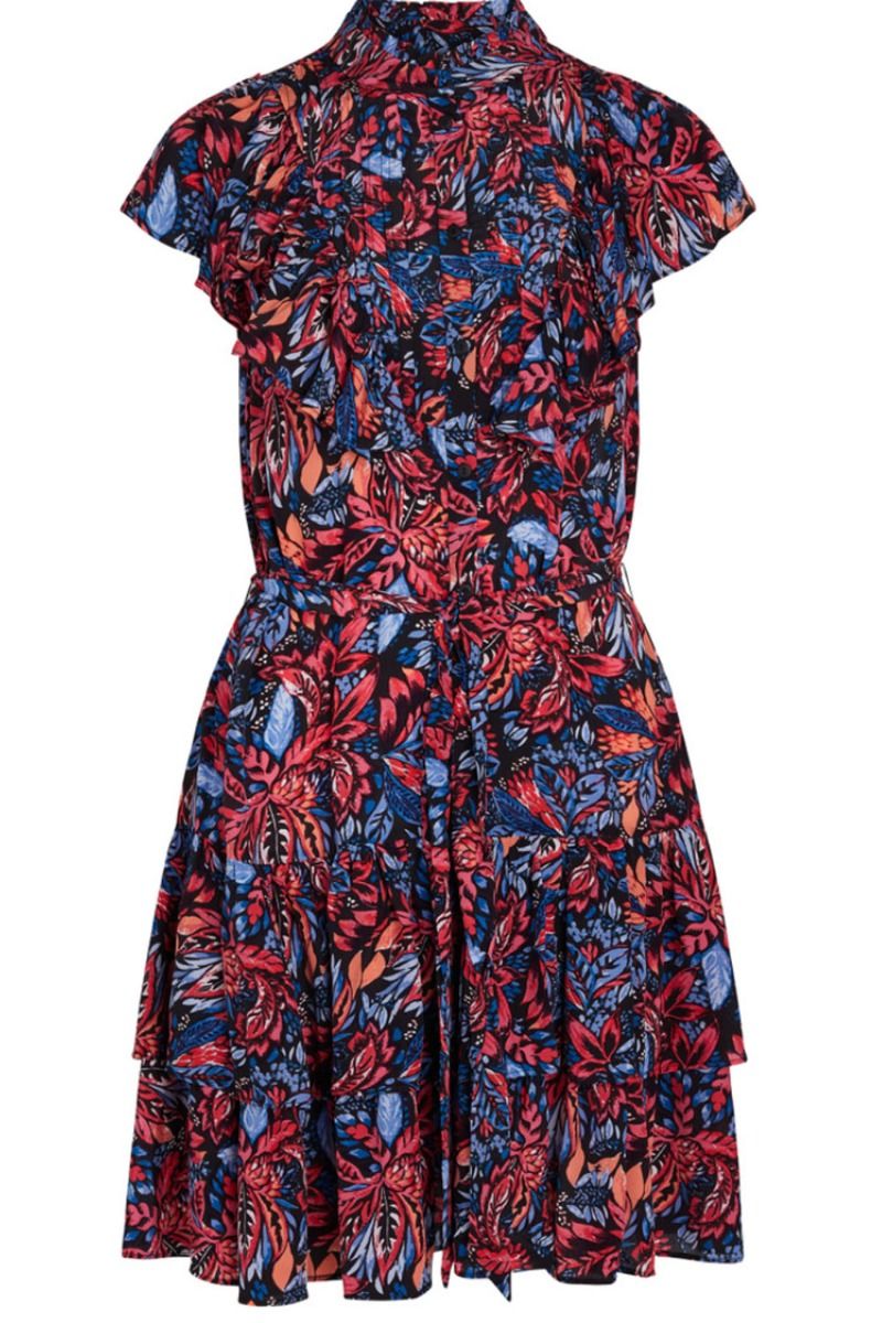 Bruuns Bazaar - Kjole - Tanci Celia Dress - Dark Floral Print