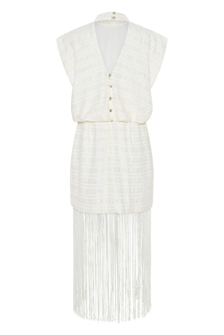 Bruuns Bazaar - Kjole - Women PentziaBBMalisa Dress - Snow White