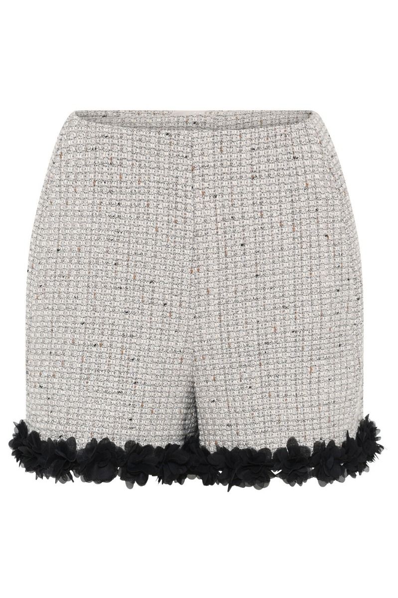 Bruuns Bazaar - Shorts - FumewortBBNadinus shorts - Grey Check