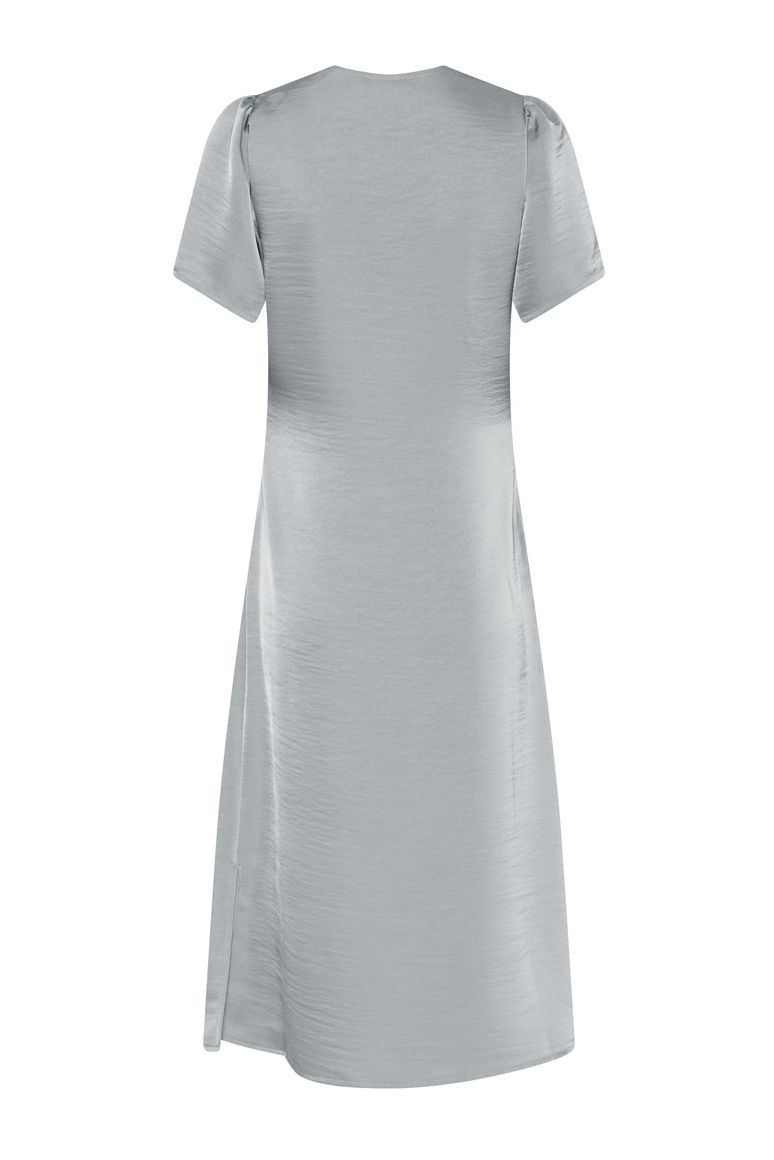 Bruuns Bazaar - Kjole - BeckiaBBNeem Dress - Grey blue