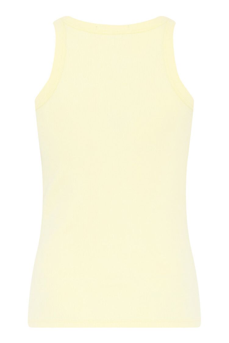 Bruuns Bazaar - Top - Women KatyBB Rib Tank Top - Tender Yellow
