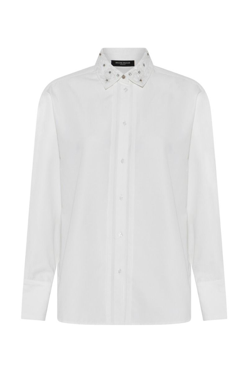 Bruuns Bazaar - Skjorte - Women ChrisoulaBBSiw Shirt - Snow White