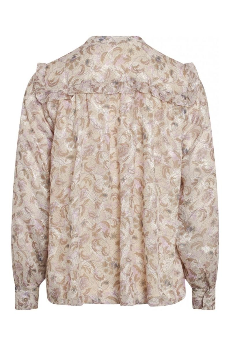 Bruuns Bazaar - Skjorte - Florian Plaza Shirt - White Cream