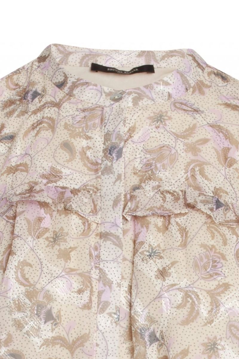 Bruuns Bazaar - Skjorte - Florian Plaza Shirt - White Cream