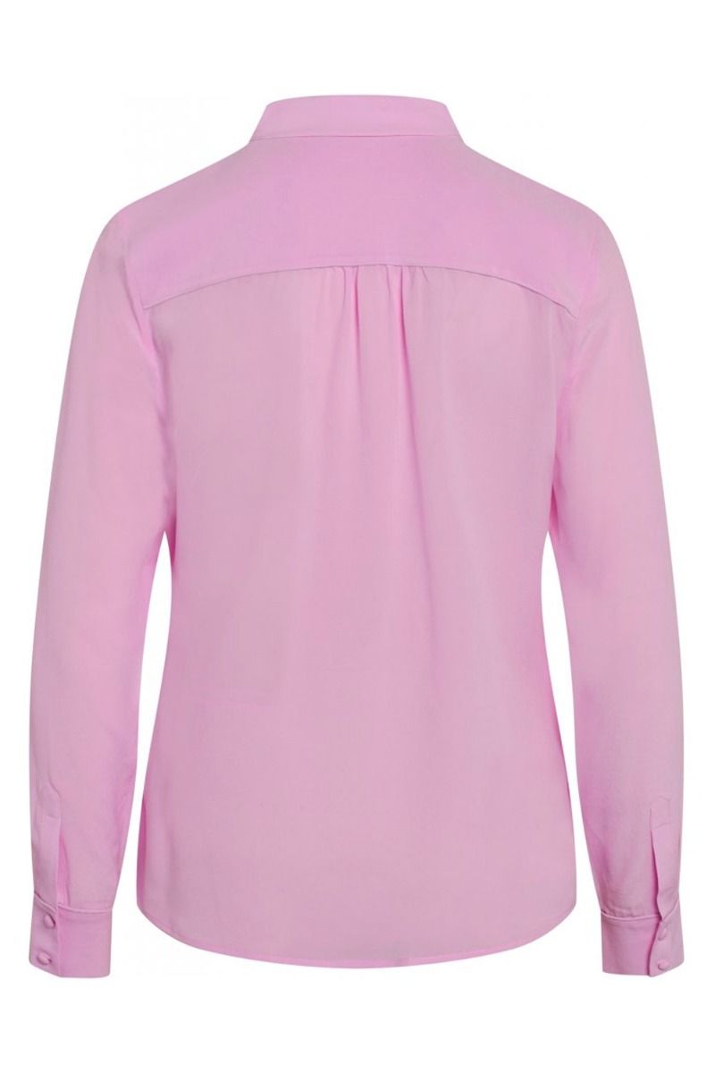 Bruuns Bazaar - Skjorte - Lillie Corinne Shirt - Pink Lavender