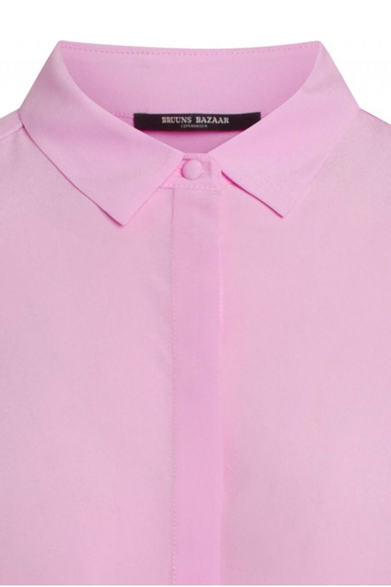 Bruuns Bazaar - Skjorte - Lillie Corinne Shirt - Pink Lavender