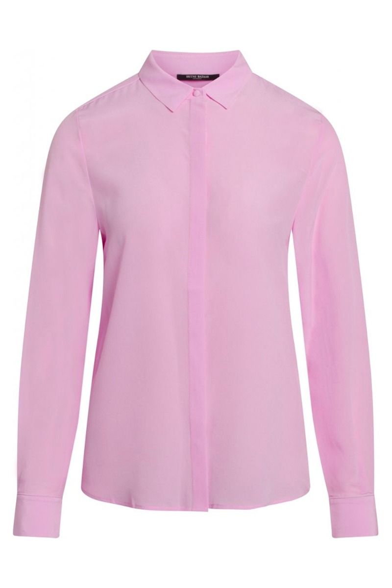 Bruuns Bazaar - Skjorte - Lillie Corinne Shirt - Pink Lavender