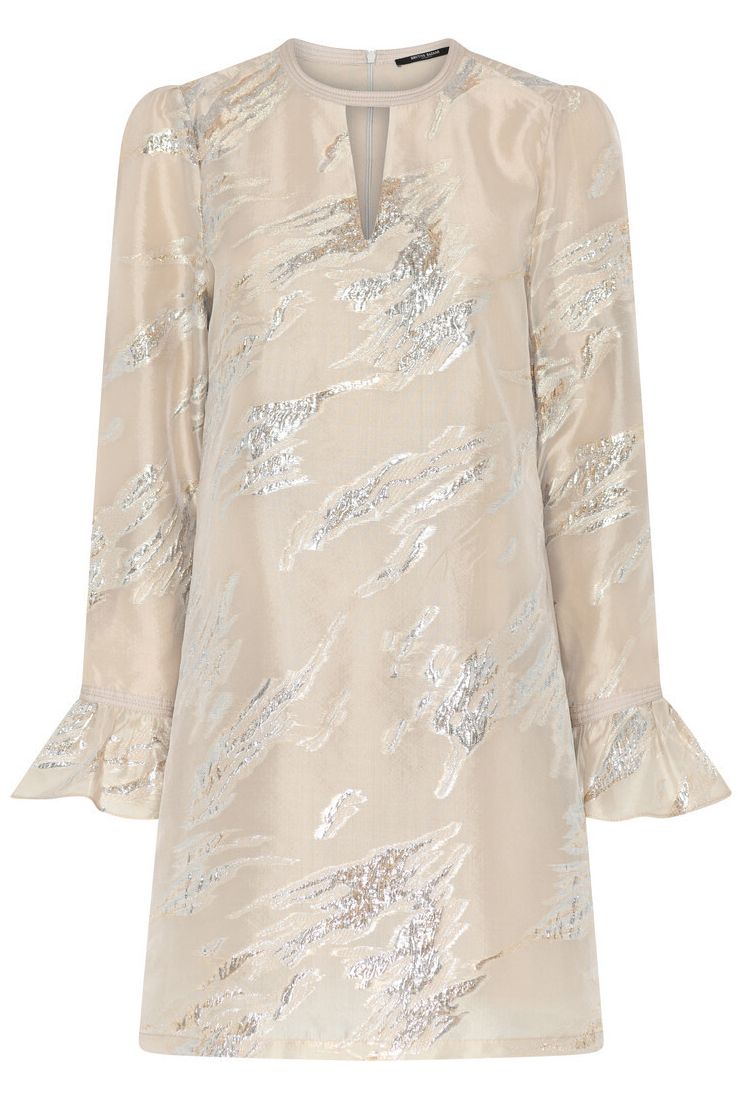 Bruuns Bazaar - Kjole - PlantagoBBTheni Dress - Light Gold