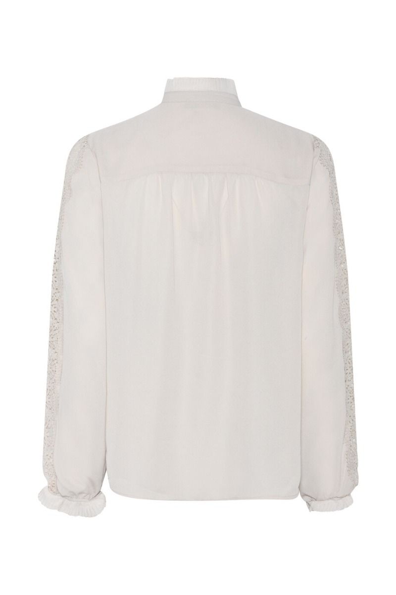 Bruuns Bazaar - Skjorte - Women CamillaBBVenya Shirt - Silver Cloud 