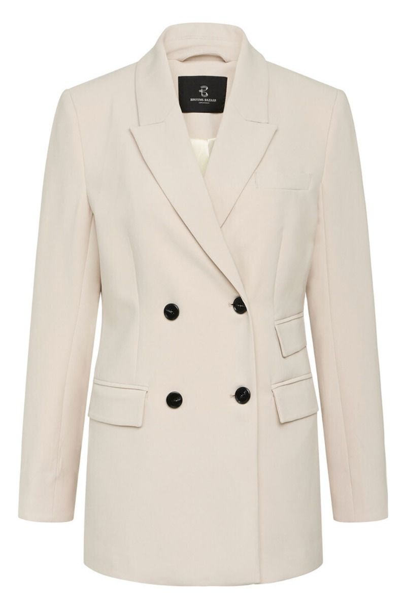 Bruuns Bazaar - Blazer - BrassicaBB Linda Blazer - Silver Cloud
