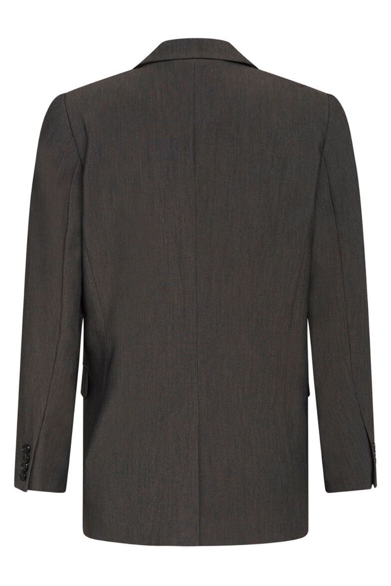 Bruuns Bazaar - Blazer - CindySus Frida Blazer - Dark Grey Mel