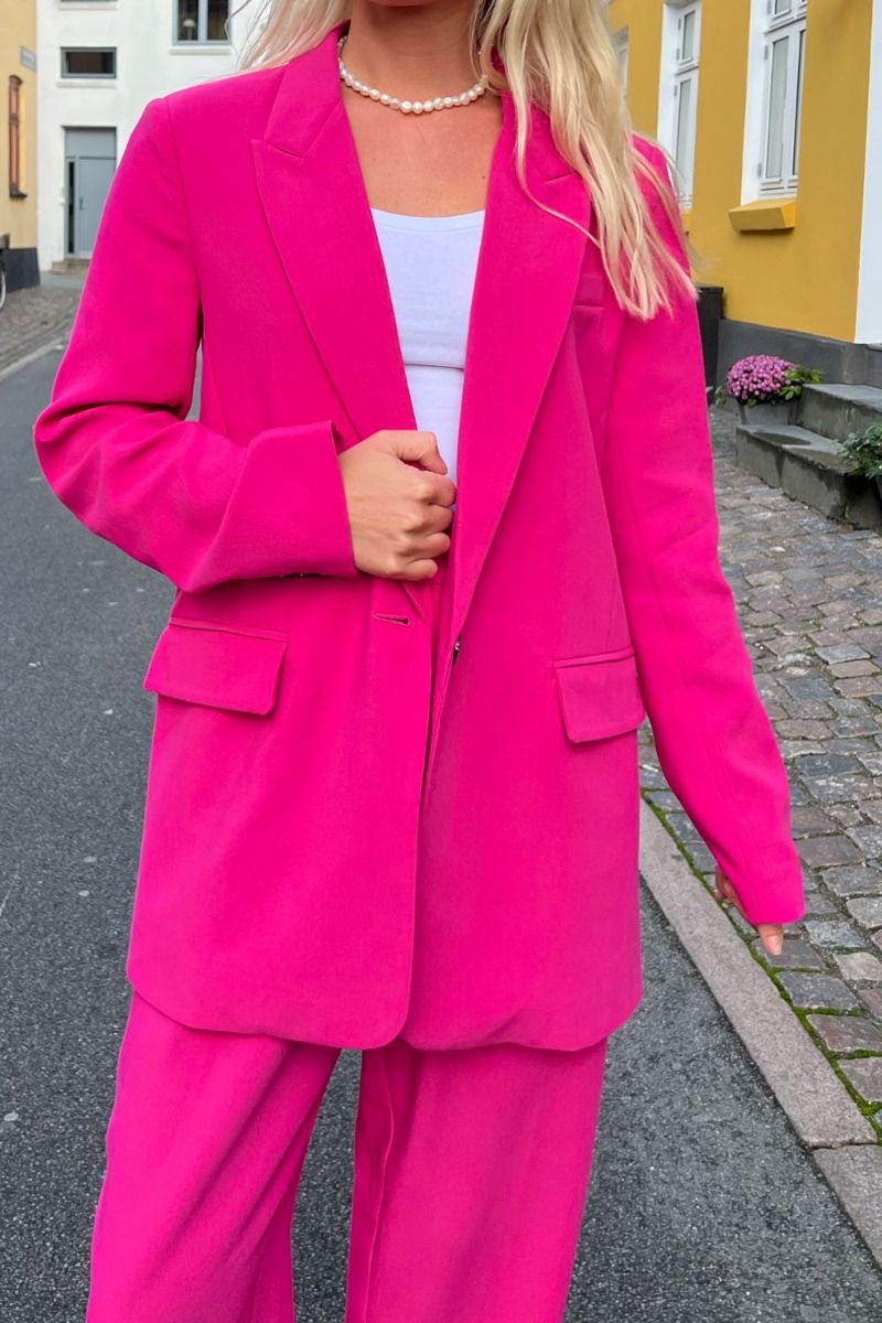 Bruuns Bazaar - Blazer - CindySus Frida Blazer - Fuchsia Purple