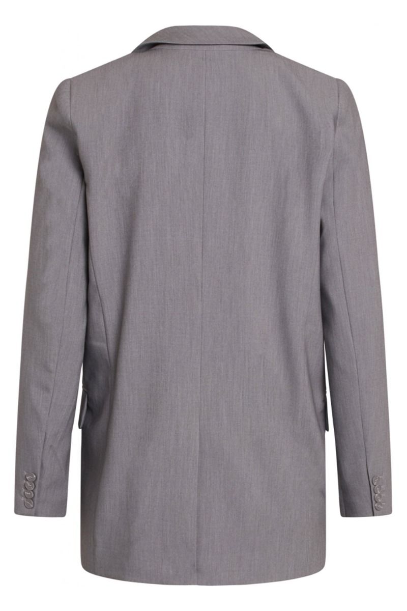 Bruuns Bazaar - Blazer - CindySus Frida Blazer - Grey Melange