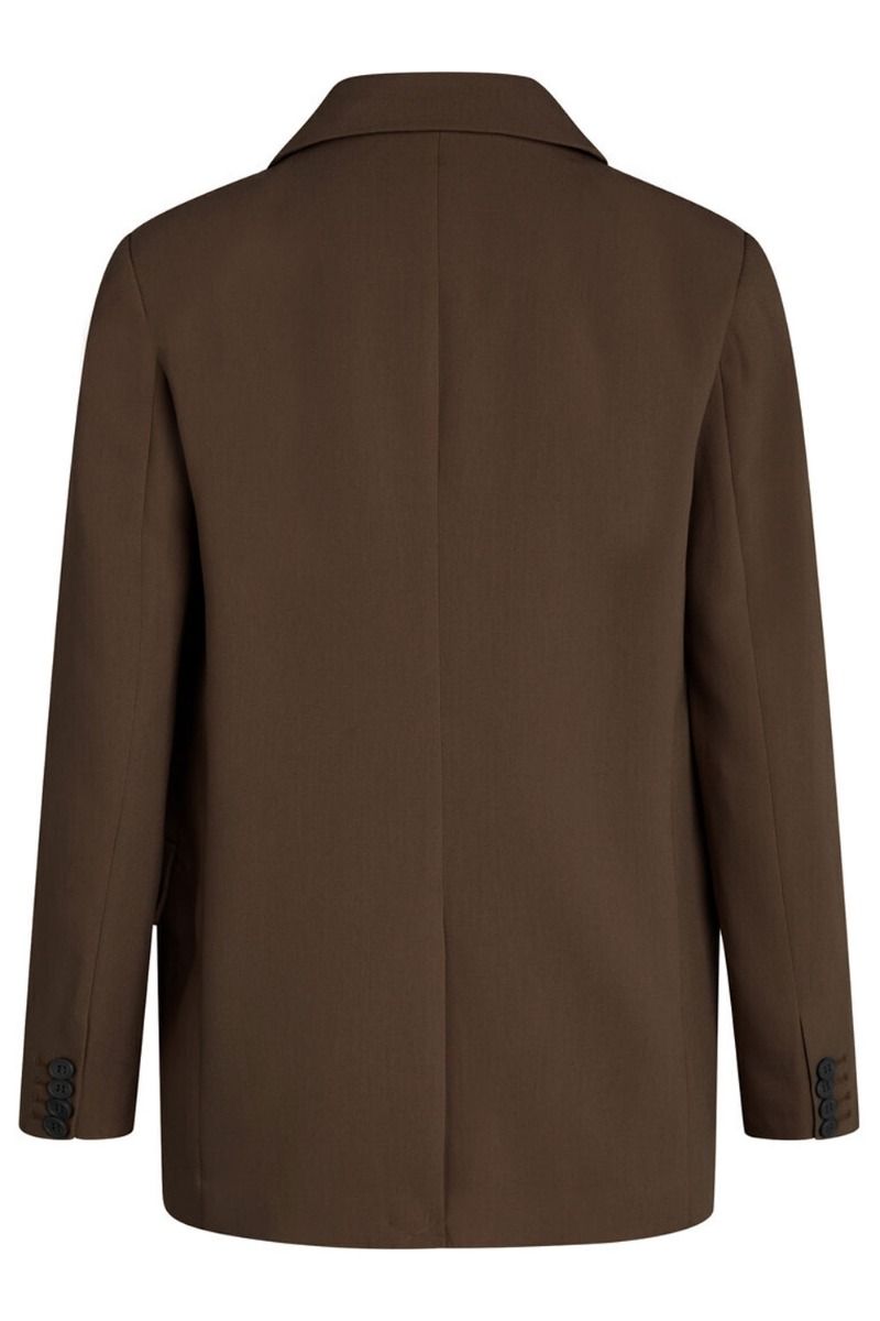 Bruuns Bazaar - Blazer - CindySus Frida Blazer - Seal Brown