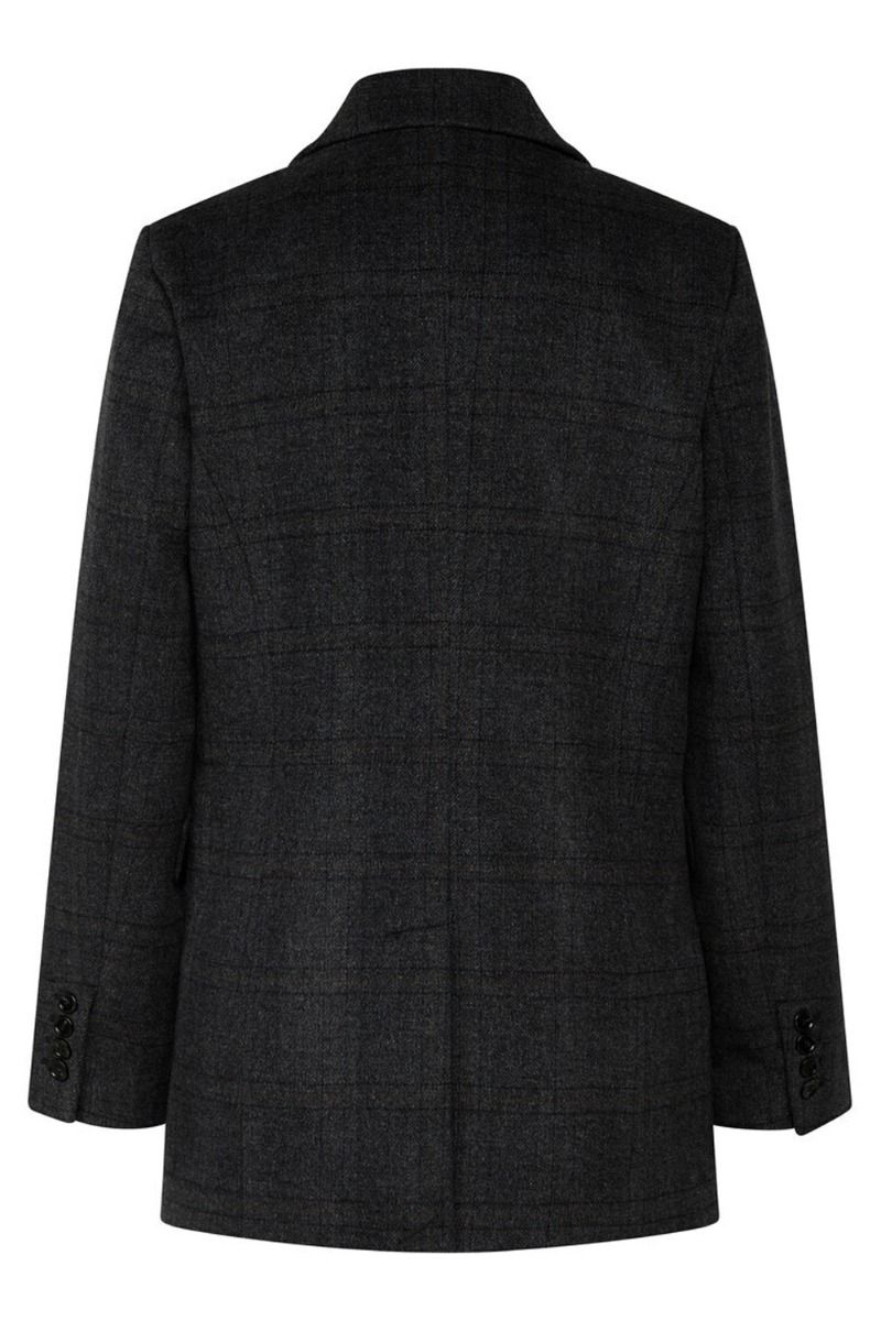 Bruuns Bazaar - Blazer - Echium Fria Blazer - Grey Check