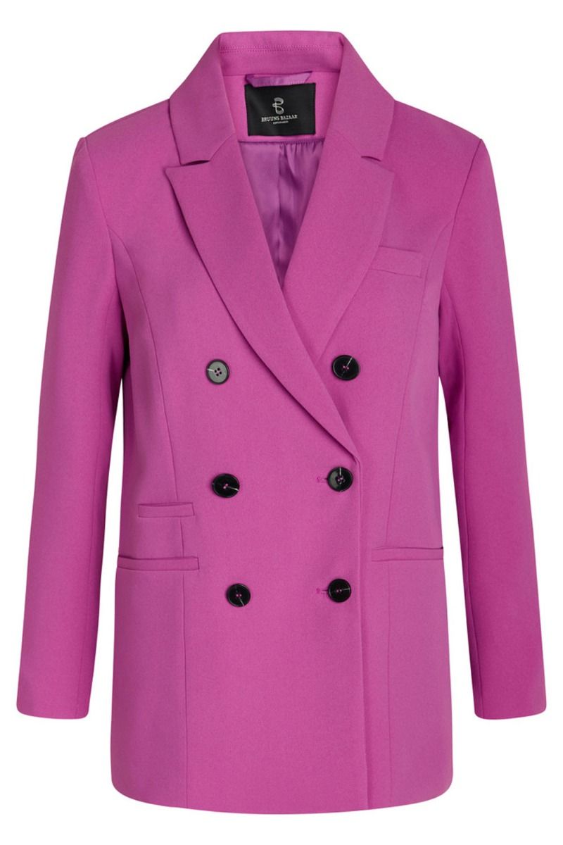 Bruuns Bazaar - Blazer - Floretta Jolo Blazer - Fuchsia 