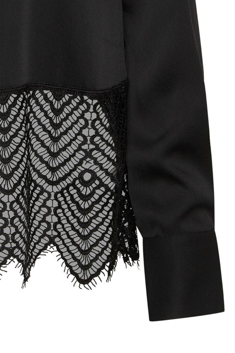 Bruuns Bazaar - Bluse - Women Cedars Chatrine Blouse - Black