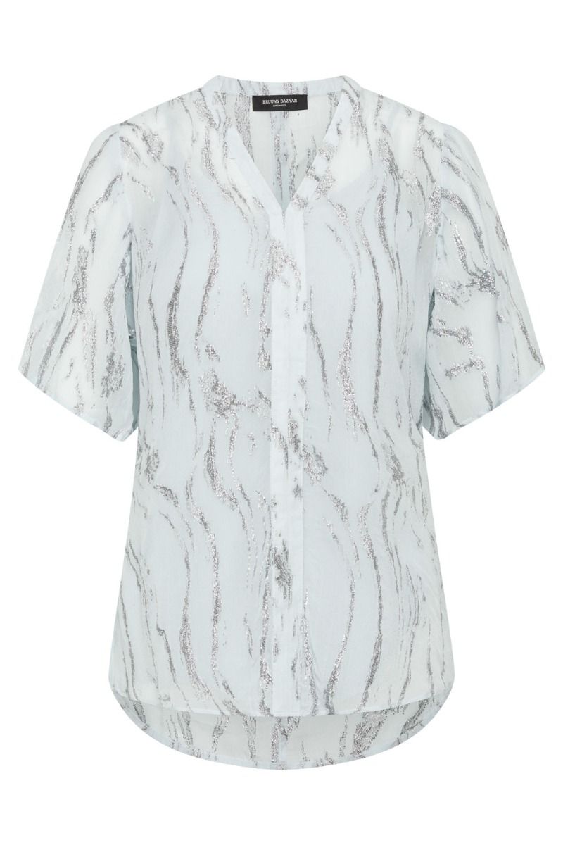 Bruuns Bazaar - Bluse - OdiaBBMajlys Blouse - Summer Sky