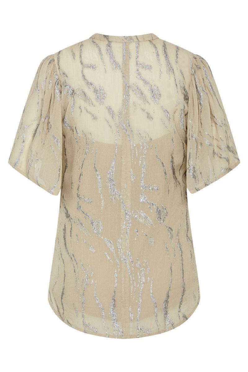 Bruuns Bazaar - Bluse - OdiaBB Majlys Blouse - Plaza Taupe