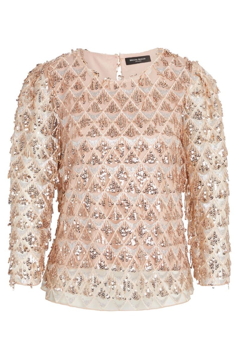 Bruuns Bazaar - Bluse - SweetbayBB Leonise Blouse - Light Peach