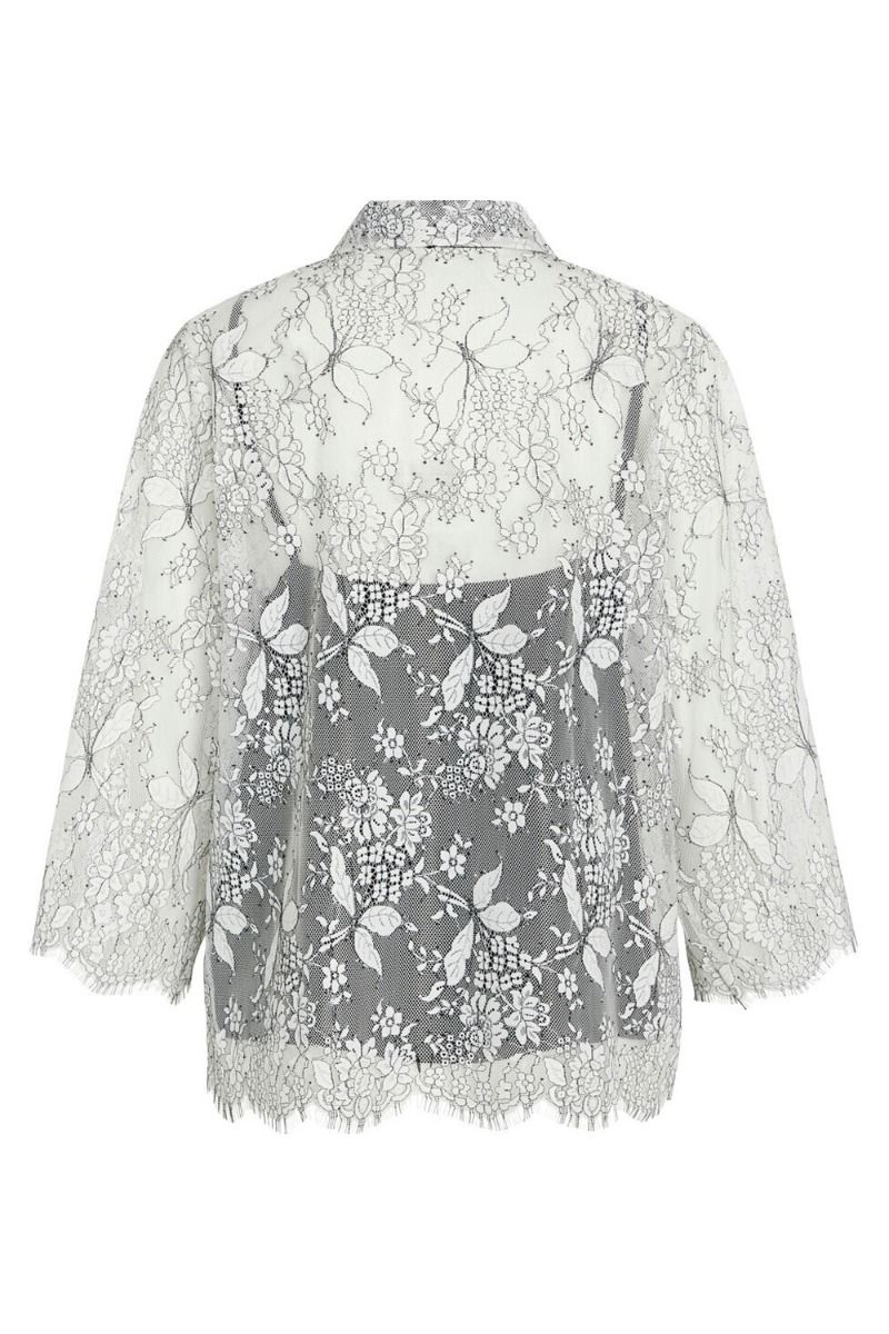 Bruuns Bazaar - Bluse - TuberosaBB Faya Blouse - White