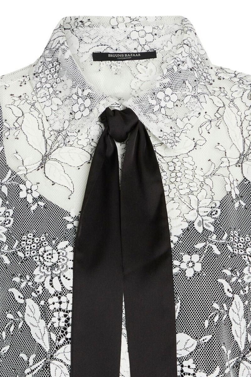 Bruuns Bazaar - Bluse - TuberosaBB Faya Blouse - White