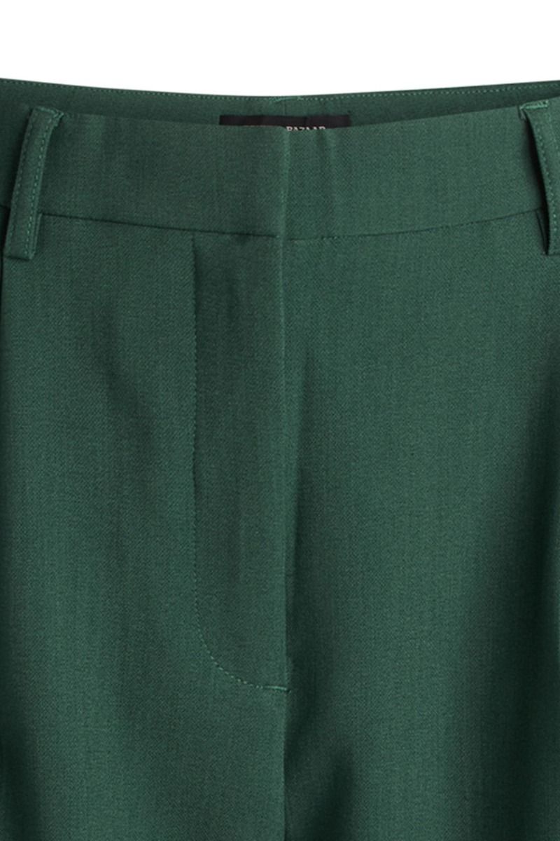 Bruuns Bazaar - Bukser - CindySus Dagny Pants - Atlantic Green