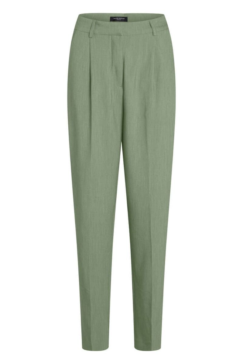Bruuns Bazaar - Bukser - CindySus Ciry Pants - Sea Green