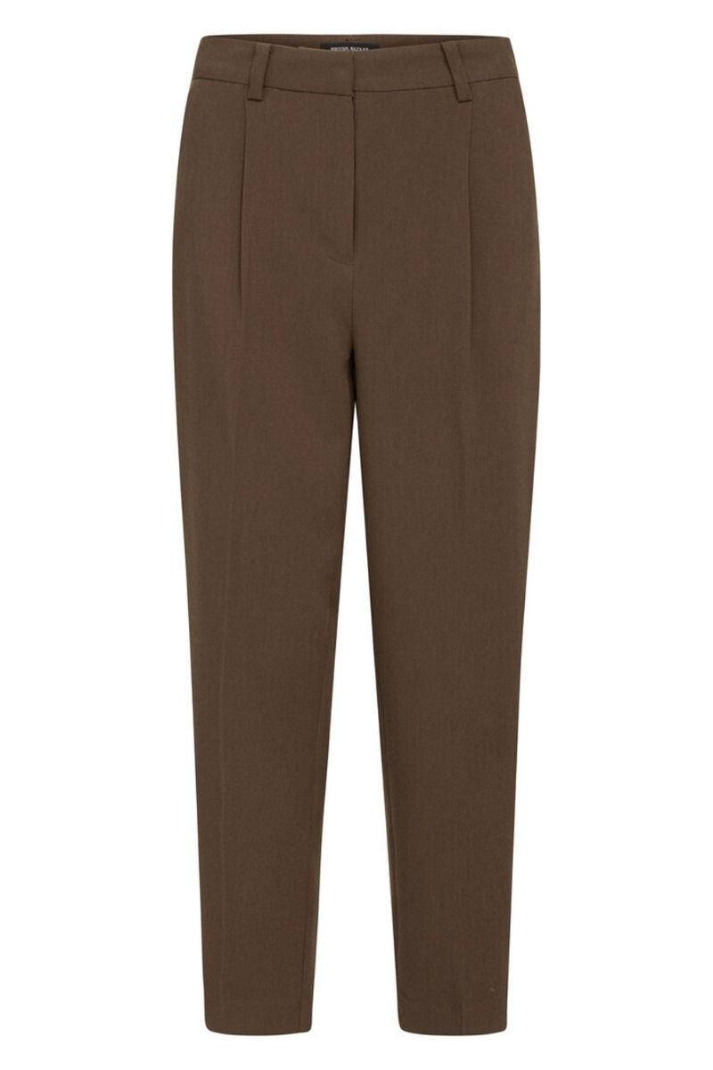 Bruuns Bazaar - Bukser - CindySus Dagny Pants - Seal Brown